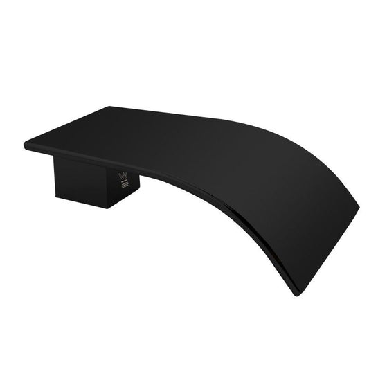 Norico Esperia Matte Black Square Bath Spout