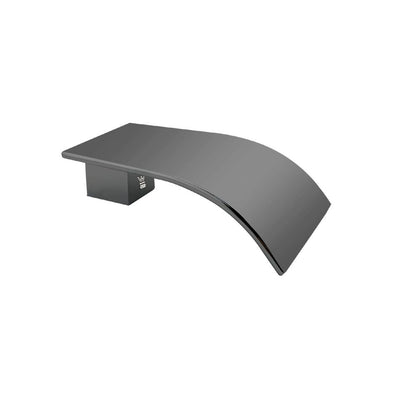 Norico Esperia Gun Metal Grey Square Bath Spout