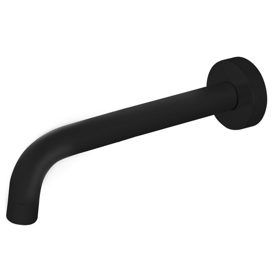 Norico Pentro Matte Black Round Bath Spout