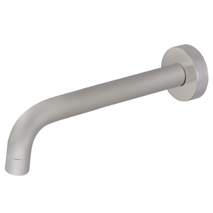 Norico Pentro Brushed Nickel Round Bath Spout
