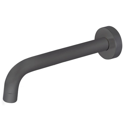 Norico Pentro Gun Metal Grey Round Bath Spout