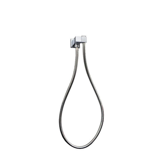 Norico Esperia Chrome Square Shower Holder Wall Connector & Hose