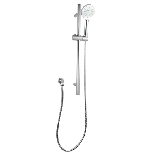 Norico Pentro Chrome Round Handheld Shower Rail Set