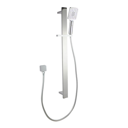 Norico Bellino Chrome Square Handheld Shower Rail Set