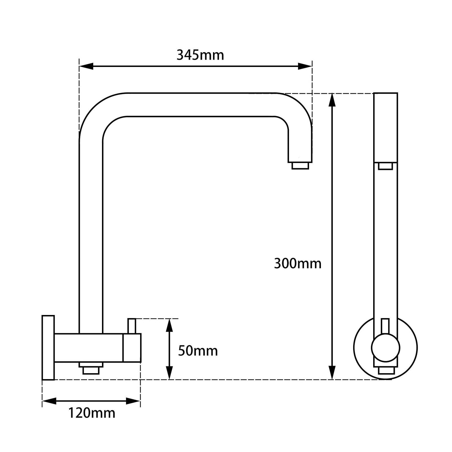 Round Shower Curtain Rod
