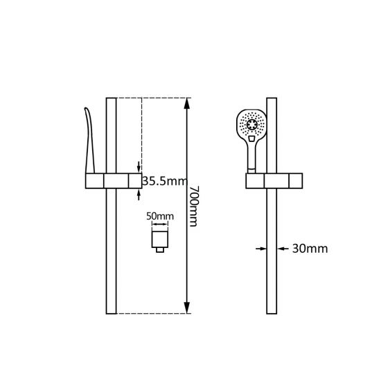 Hand Held Shower Head