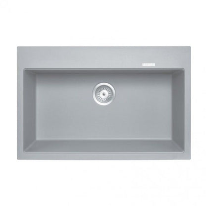 780 x 510 x 220mm Carysil Waltz 780 Granite Stone Kitchen Sink Top/Under Mount