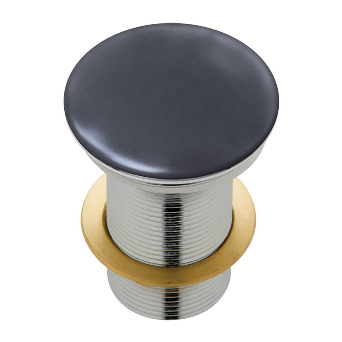 Fienza Ceramic Cap Pop-Up Waste 32mm Matte Dark Grey