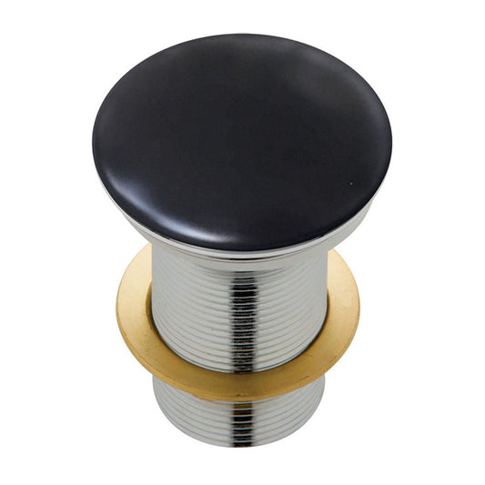 Fienza Ceramic Cap Pop-Up Waste 32mm Matte Black