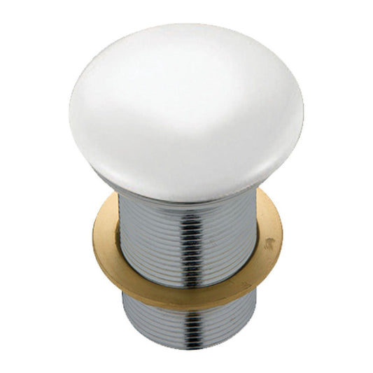 Fienza Ceramic Cap Pop-Up Waste 32mm Gloss White